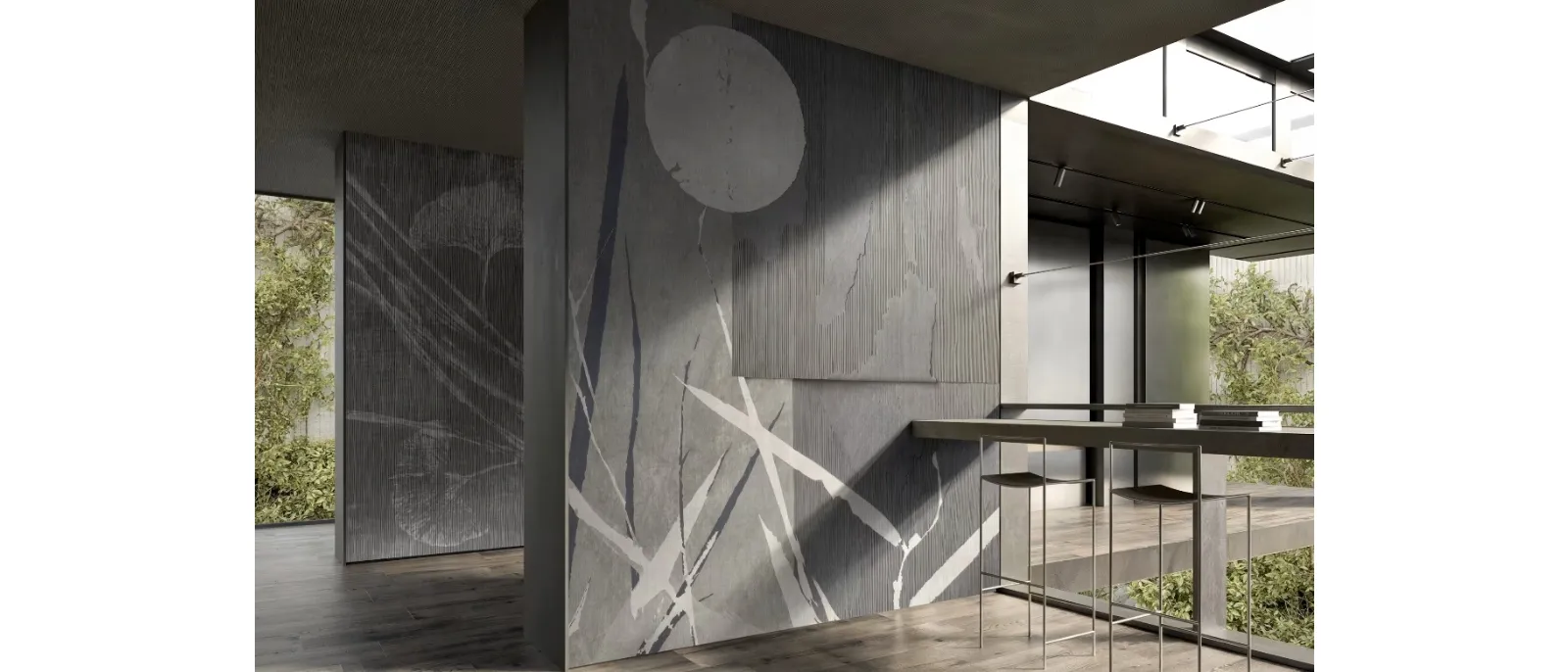 Carta da parati Basalto Glamora