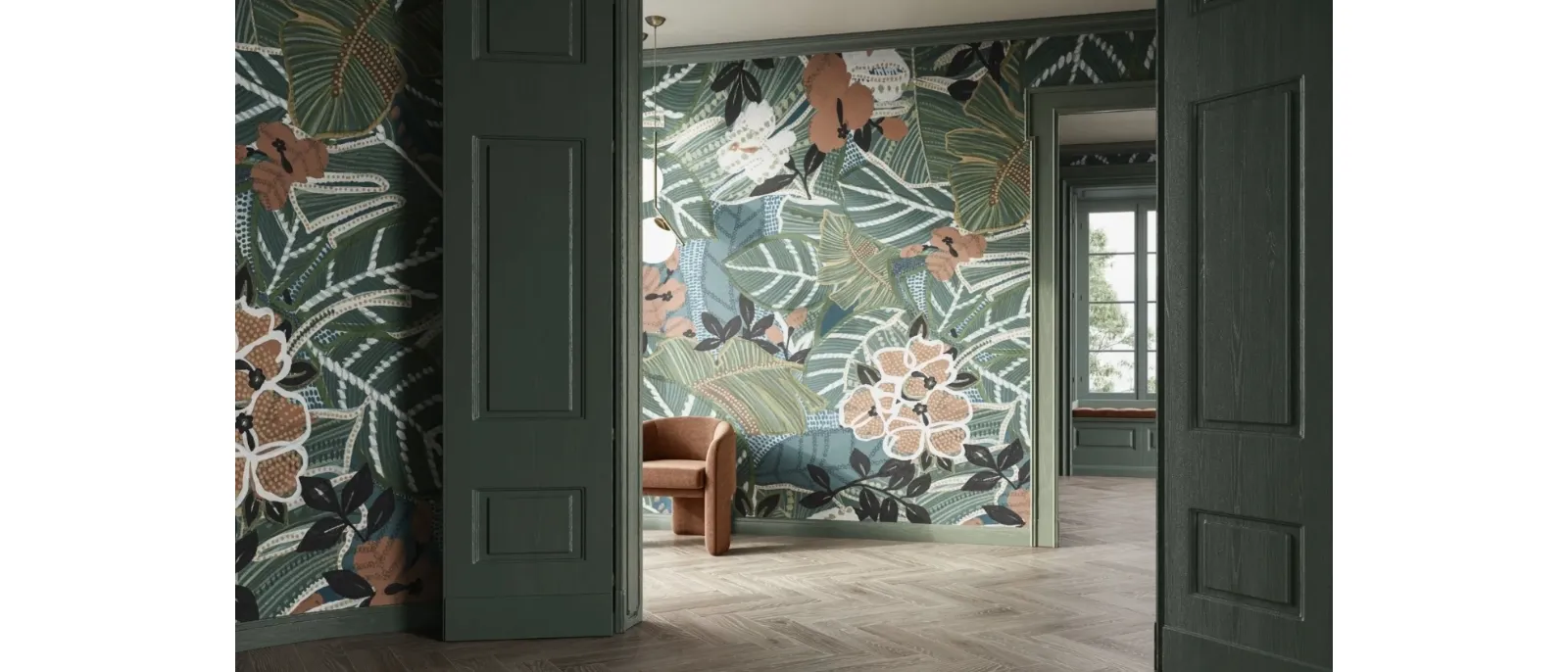 Carta da parati Kew-Gardens Glamora