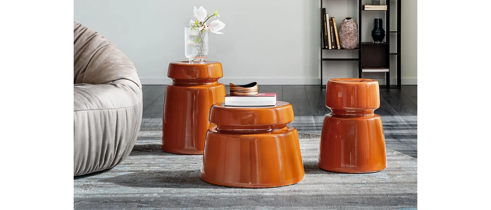 Tavolino in ceramica Bishop di Cattelan Italia