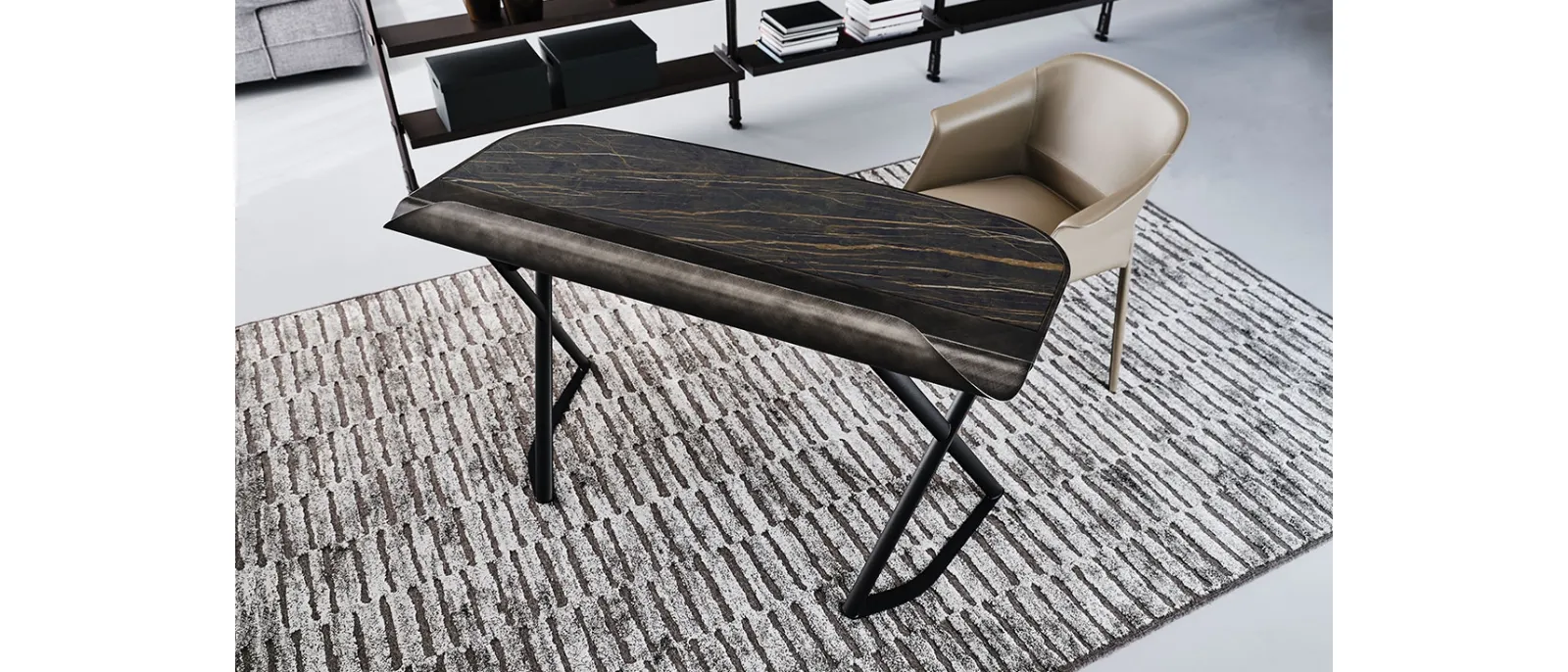 Scrittoio Cocoon Keramik di Cattelan Italia