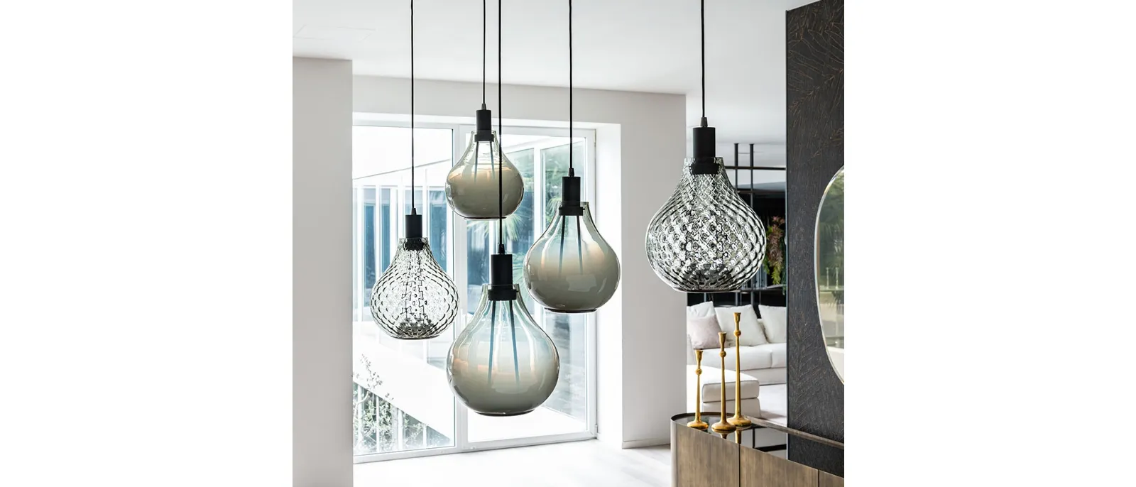 Lampada a sospensione Aladdin di Cattelan Italia