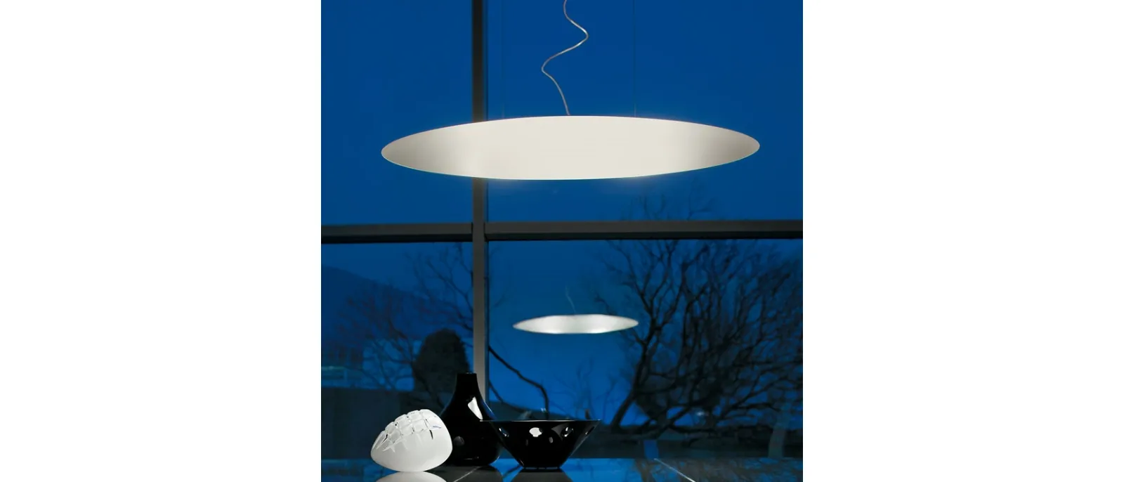 Lampada da soffitto in polietilene bianco Astra di Cattelan Italia