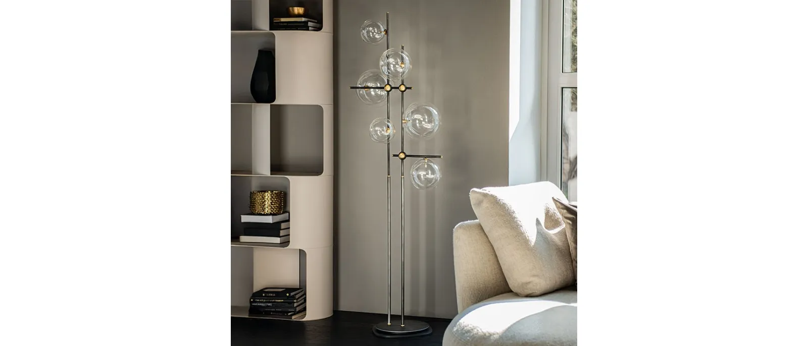 Lampada da terra Bloom di Cattelan Italia