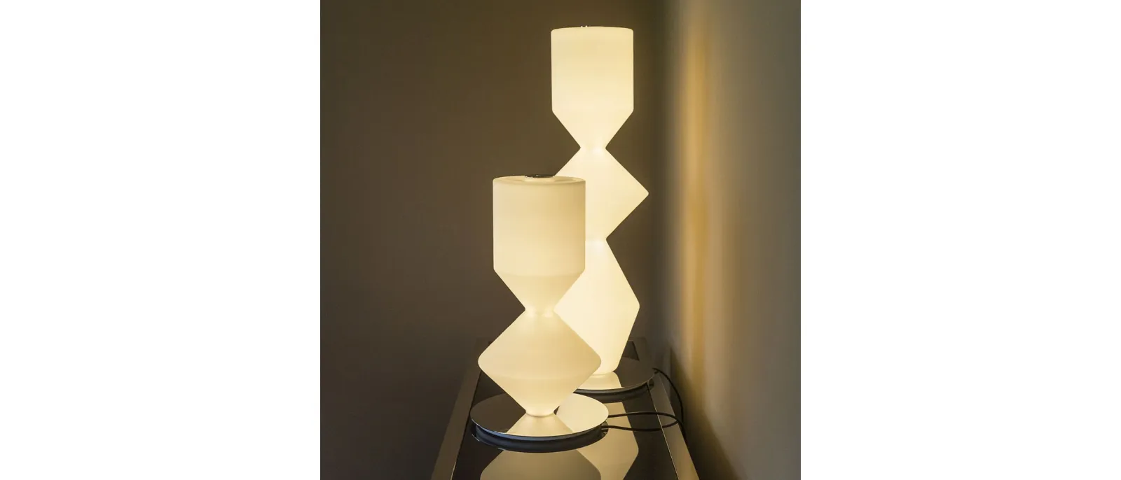 Lampada da tavolo Costantina Opal di Mogg