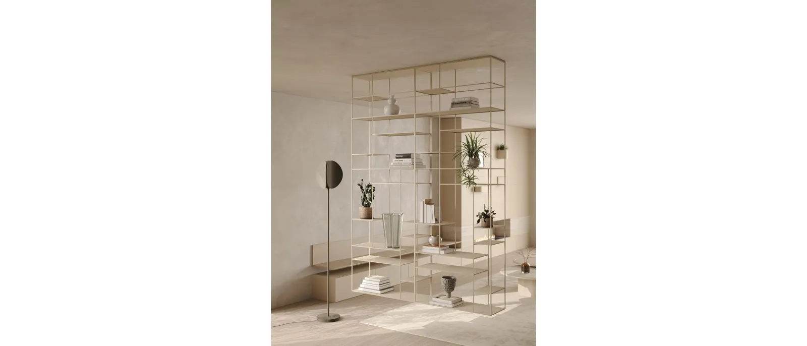 Lampada da terra Flake Floor di Ronda Design