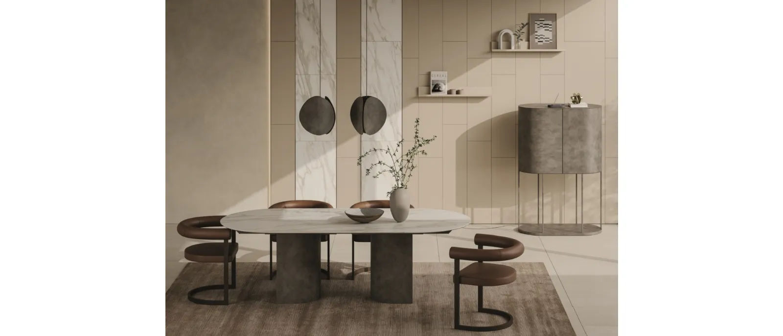 Lampada a sospensione Flake di Ronda Design
