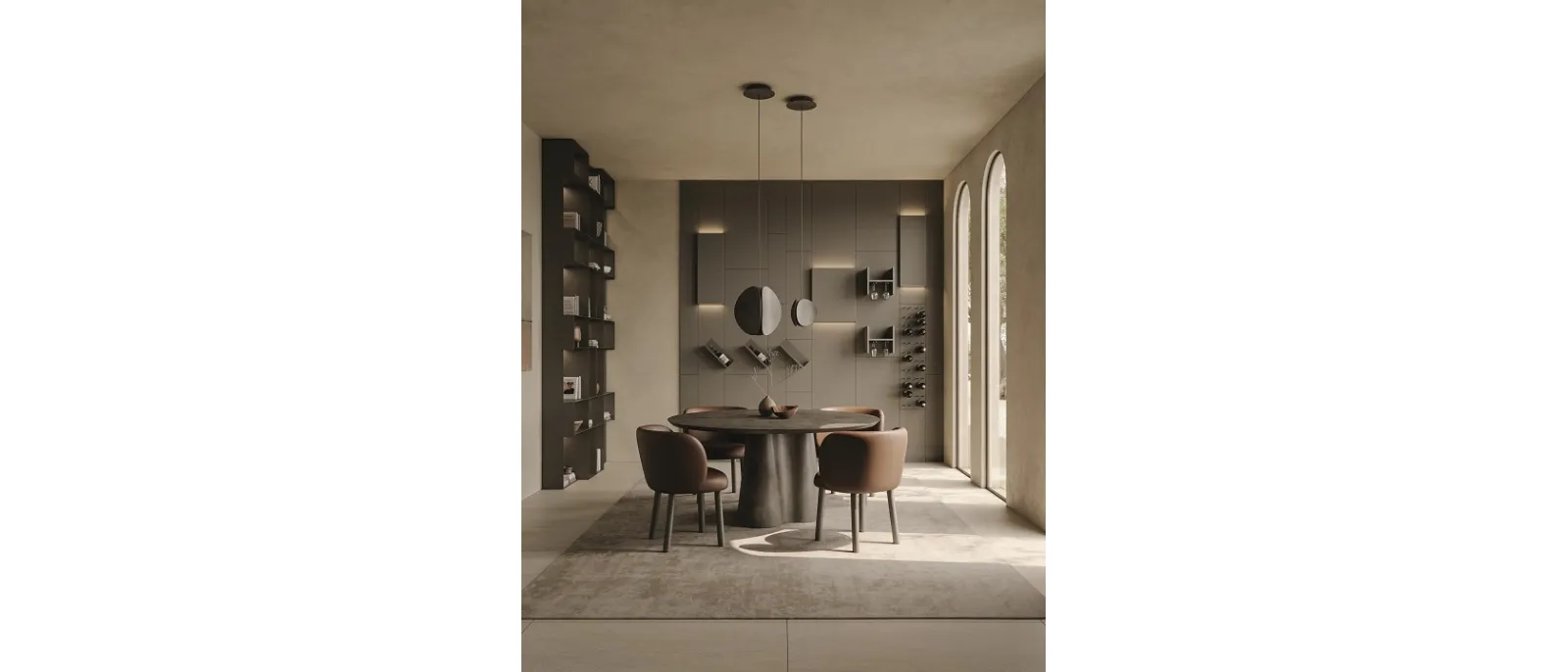 Lampada a sospensione Flake di Ronda Design