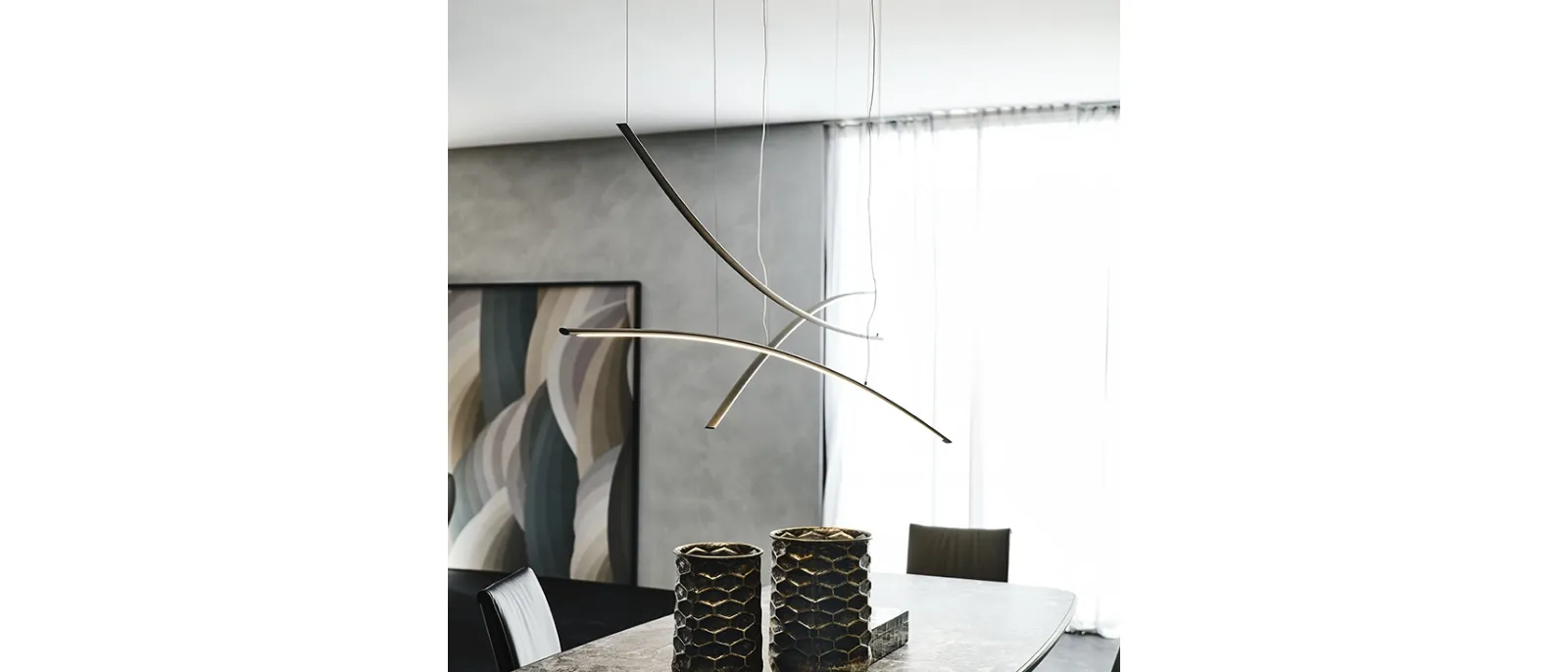 Lampada a sospensione Katana di Cattelan Italia