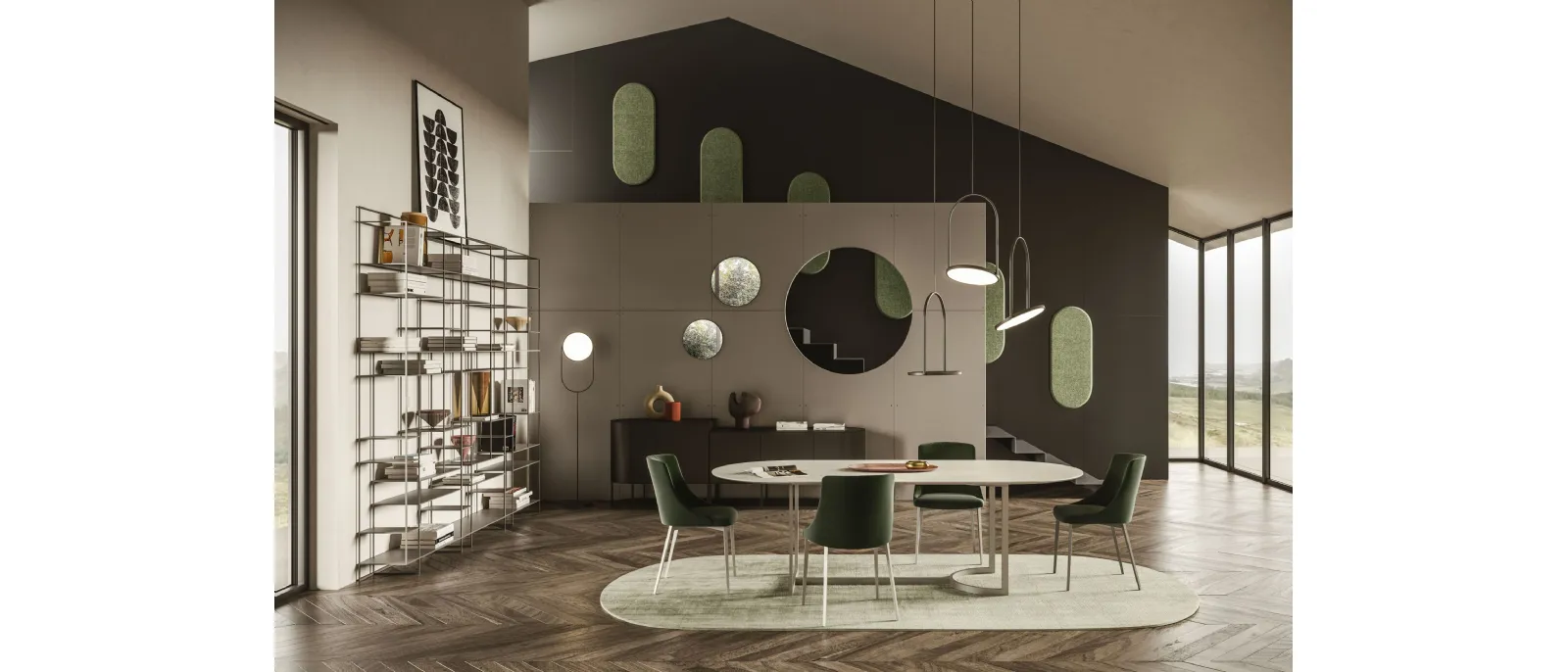 Lampada a sospensione Lift di Ronda Design