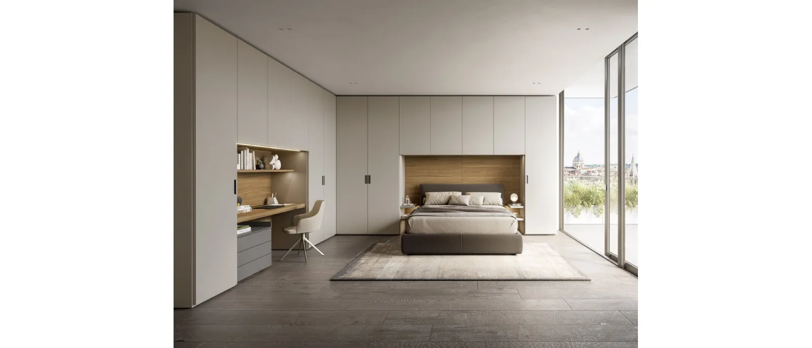 Armadio con ante battenti Ponte di Sangiacomo