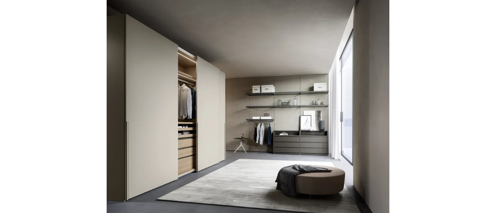 Armadio con ante scorrevoli Tratto di Sangiacomo