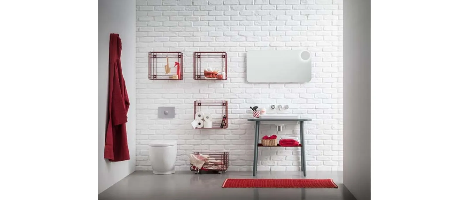 Mobile da appoggio da bagno Acqua e Sapone 02 di Birex
