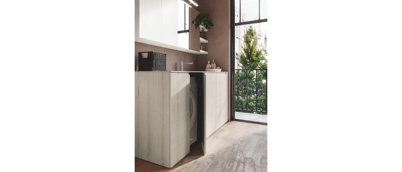Mobile da Bagno per lavanderia Armonia 12 di RCR