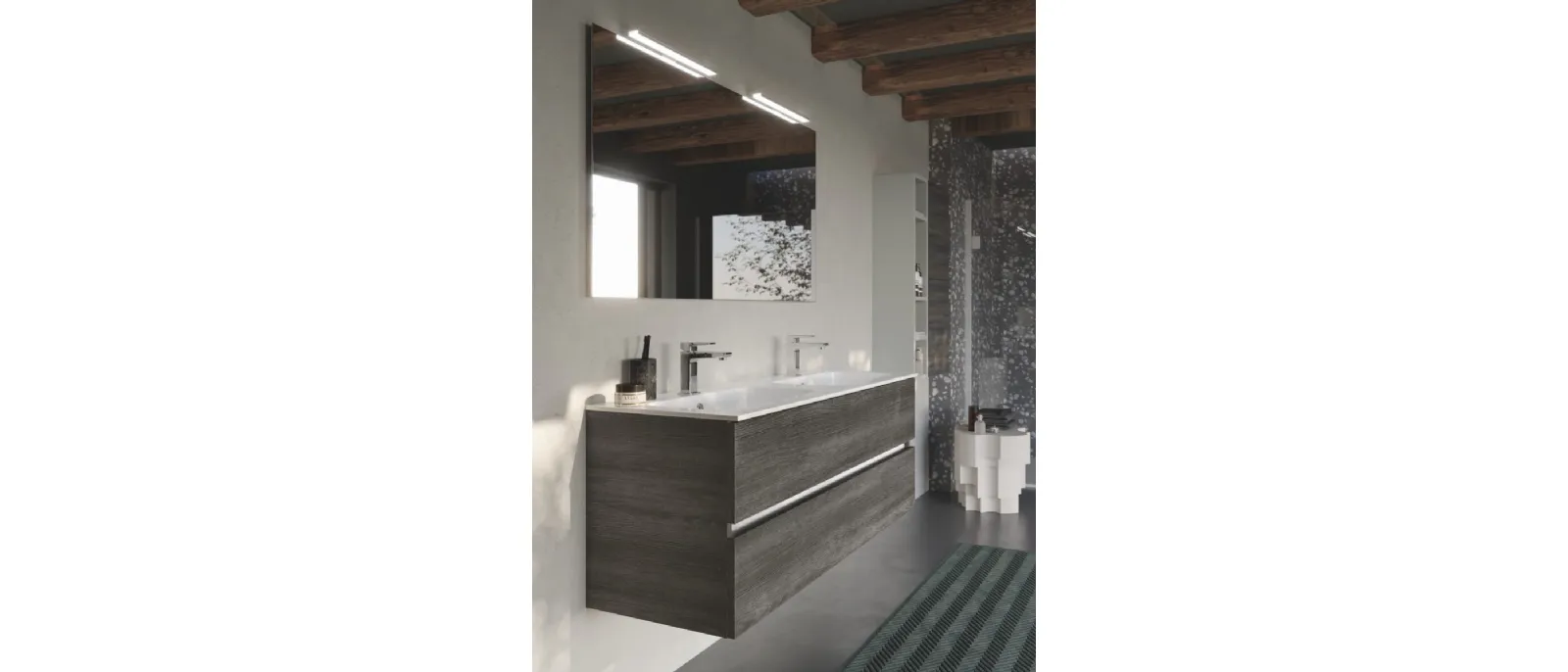 Mobile da Bagno sospeso Fast 01 di RCR