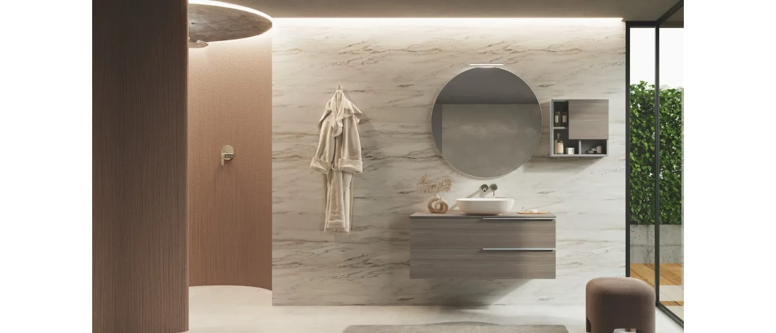 Mobile da Bagno sospeso Fast 03 di RCR