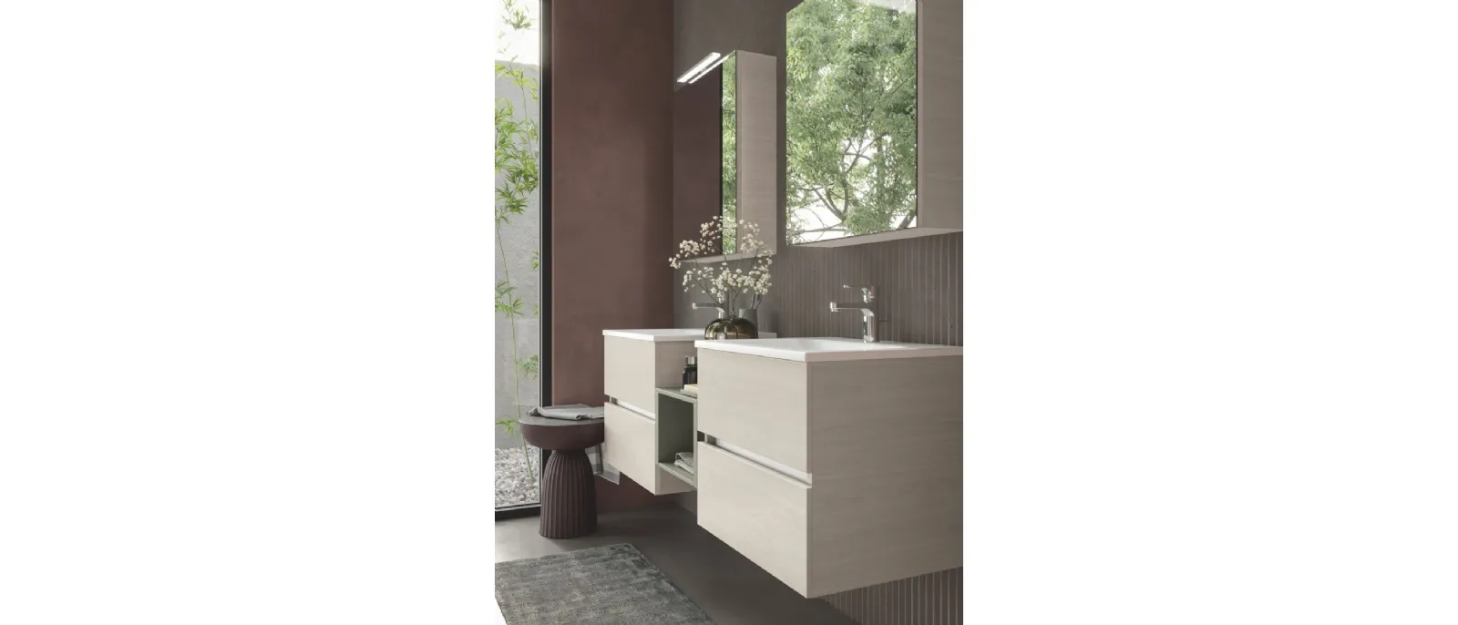 Mobile da Bagno sospeso Fast 07 di RCR