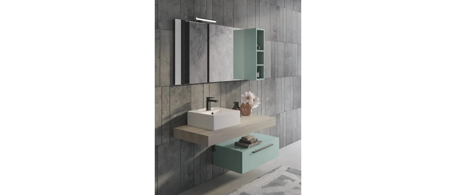 Mobile da Bagno sospeso Fast 08 di RCR