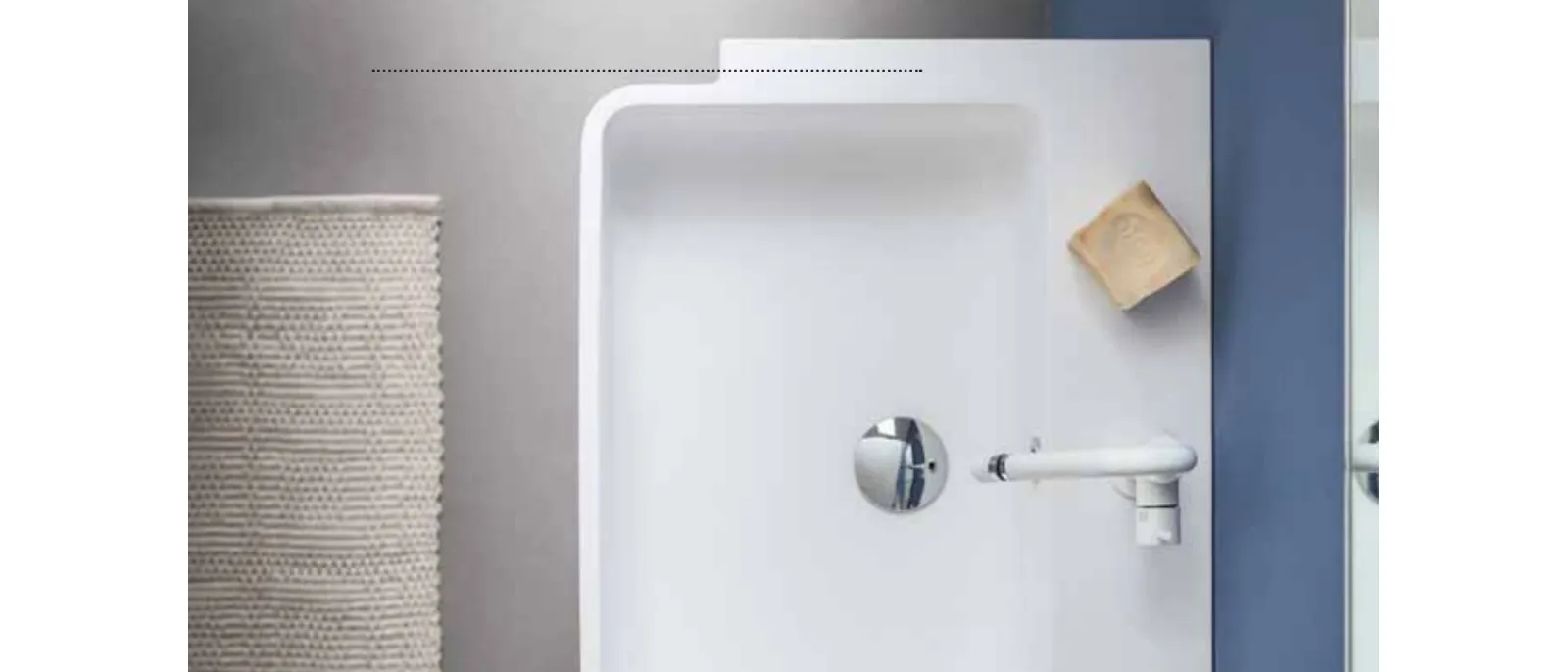 Mobile da bagno sospeso in melaminico Lapis 08 di Birex
