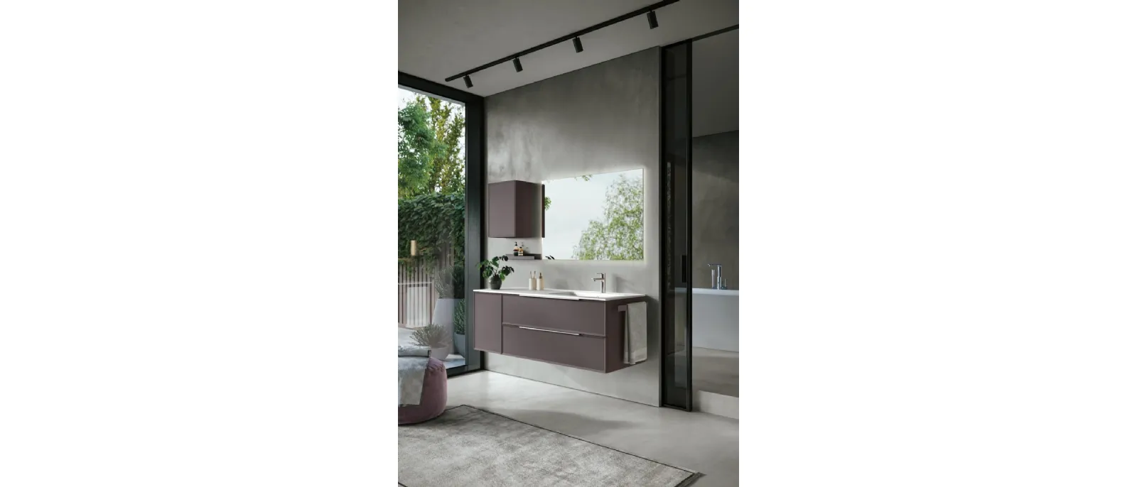 Mobile da Bagno sospeso Panorama 05 di RCR