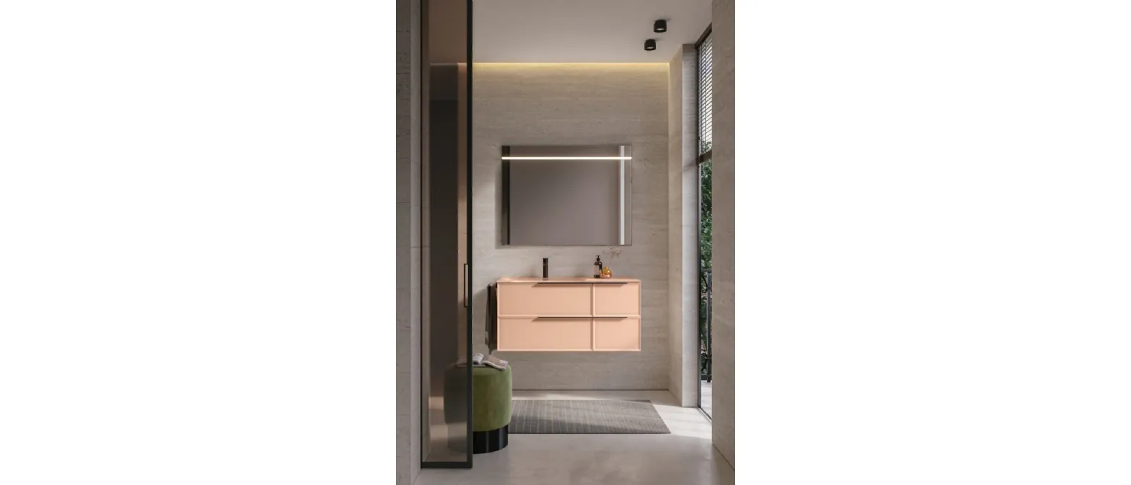 Mobile da Bagno sospeso Panorama 12 di RCR