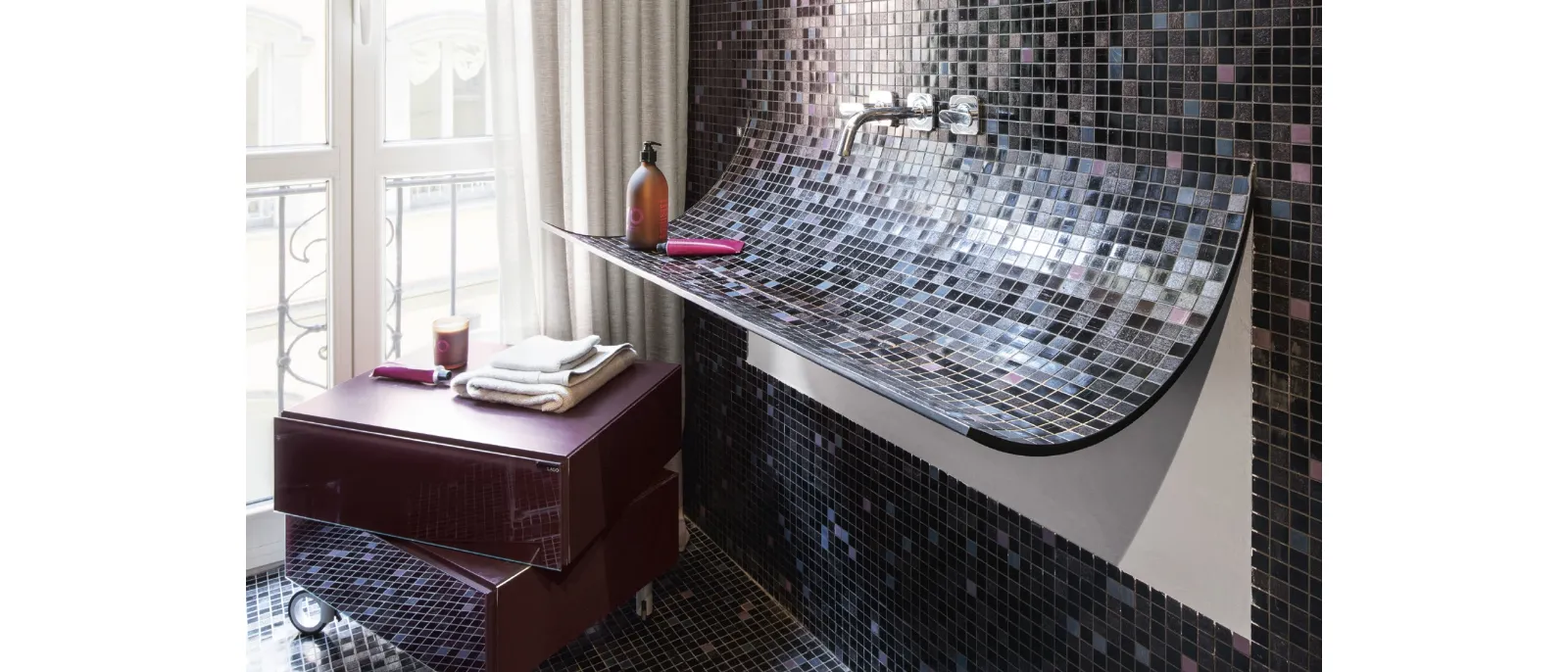 Lavabo Skin Project 1124 di Lago
