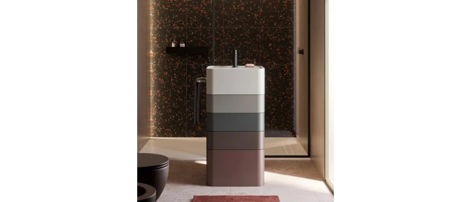 Lavabo di design Twist di RCR