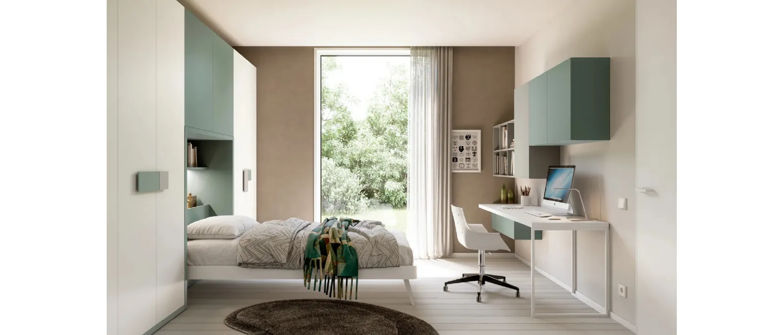 Cameretta Layout 03A di Doimo Cityline