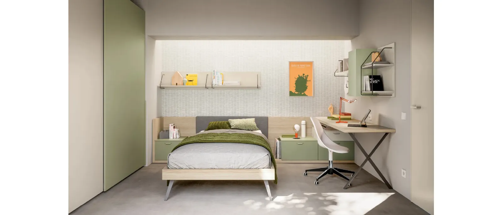 Cameretta Layout 05A di Doimo Cityline