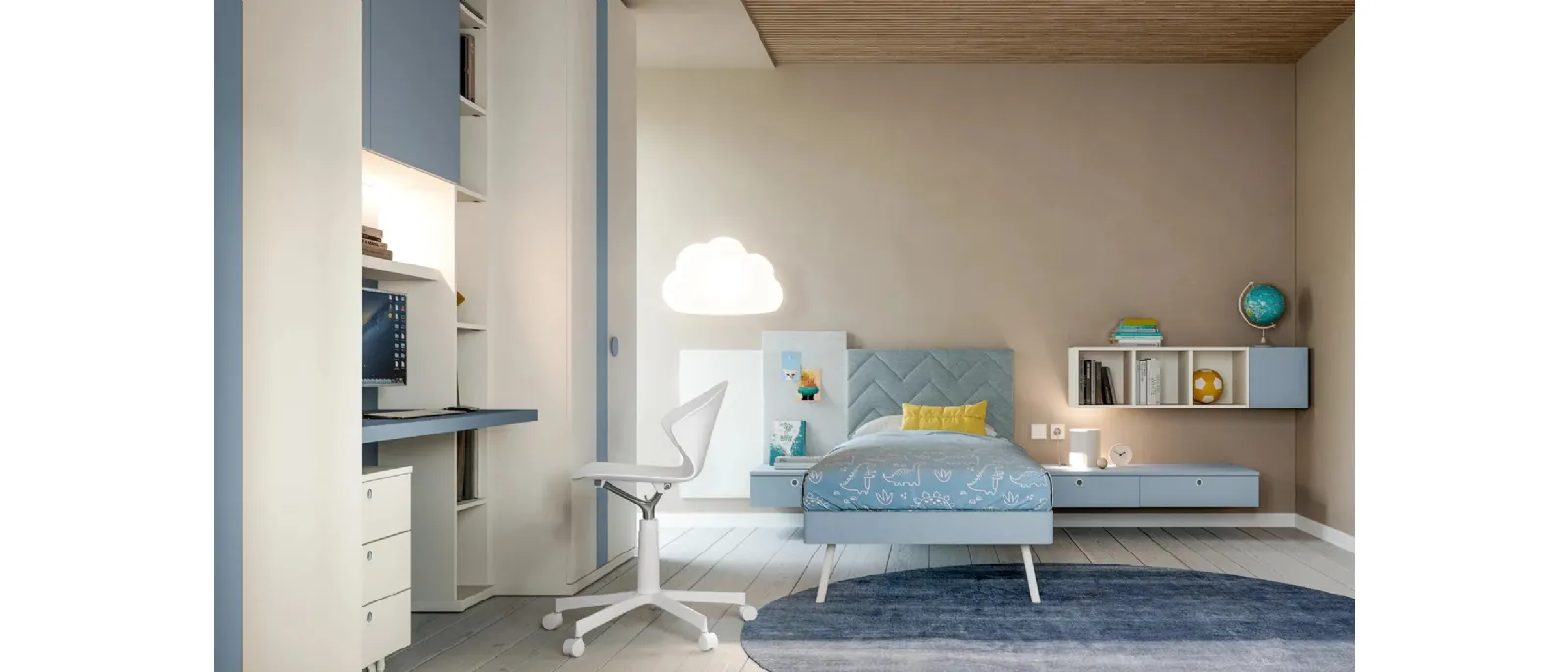 Cameretta Layout 06A di Doimo Cityline