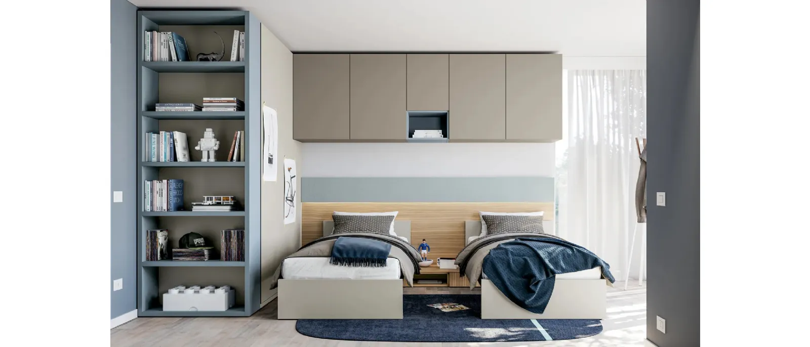 Cameretta Layout 06B di Doimo Cityline