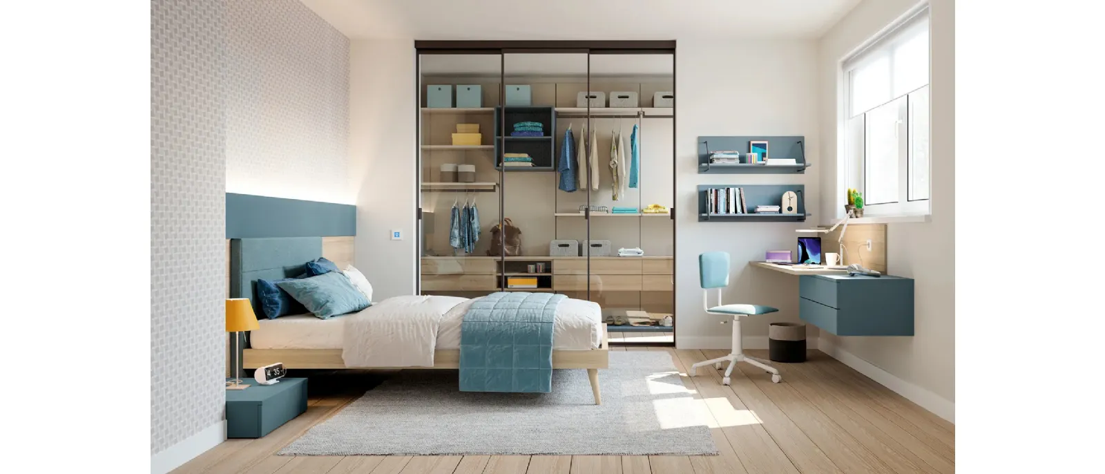 Cameretta Layout 08A di Doimo Cityline