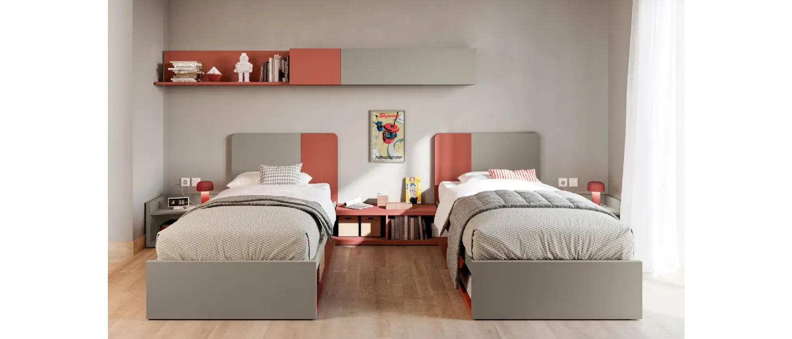 Cameretta Layout 08B di Doimo Cityline
