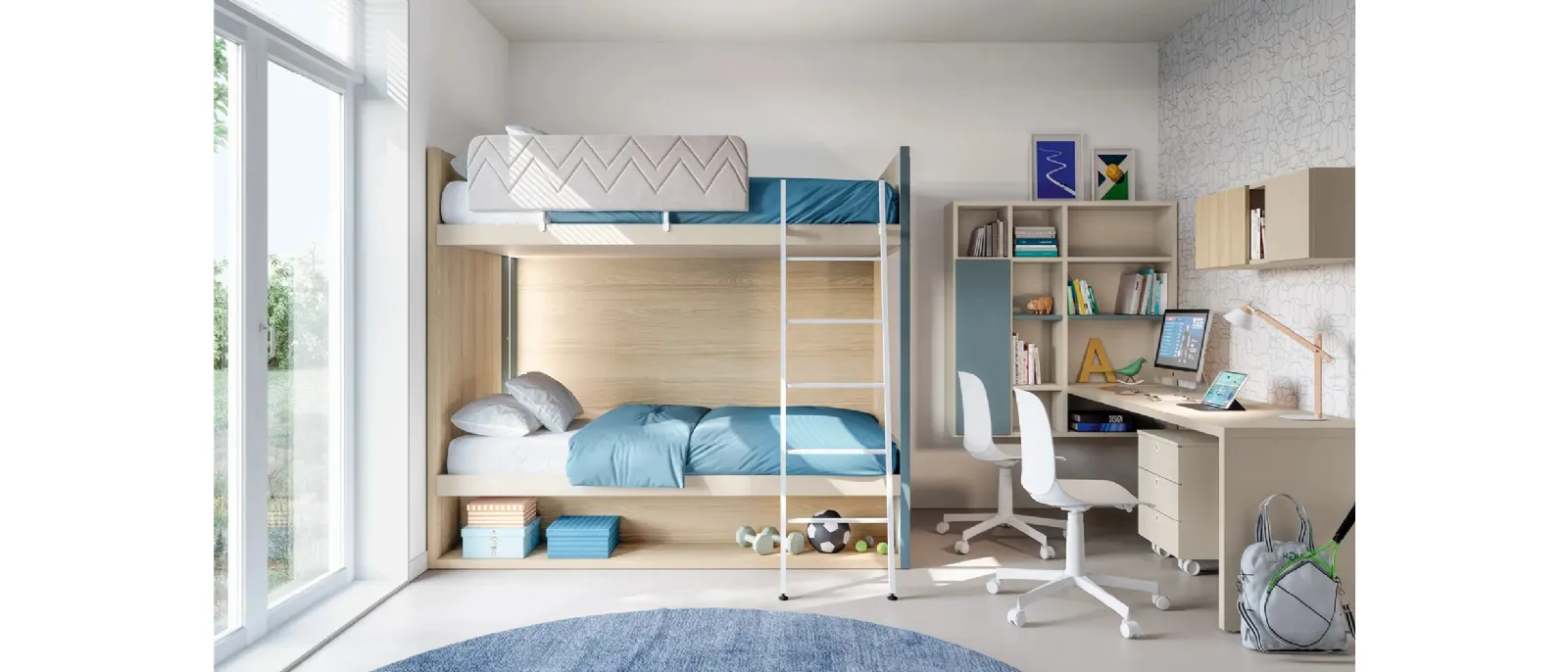 Cameretta Layout 12B di Doimo Cityline