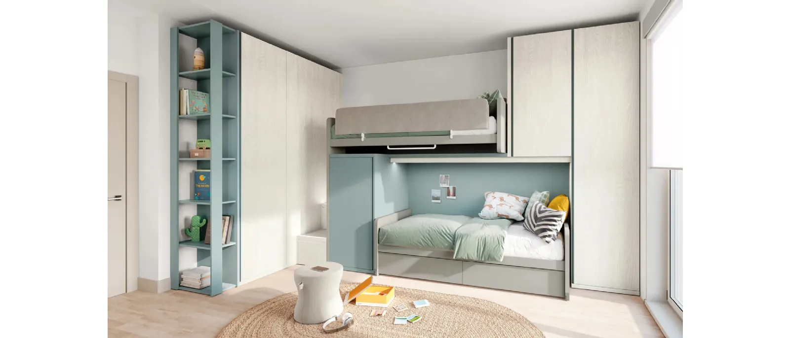 Cameretta Layout 14B di Doimo Cityline