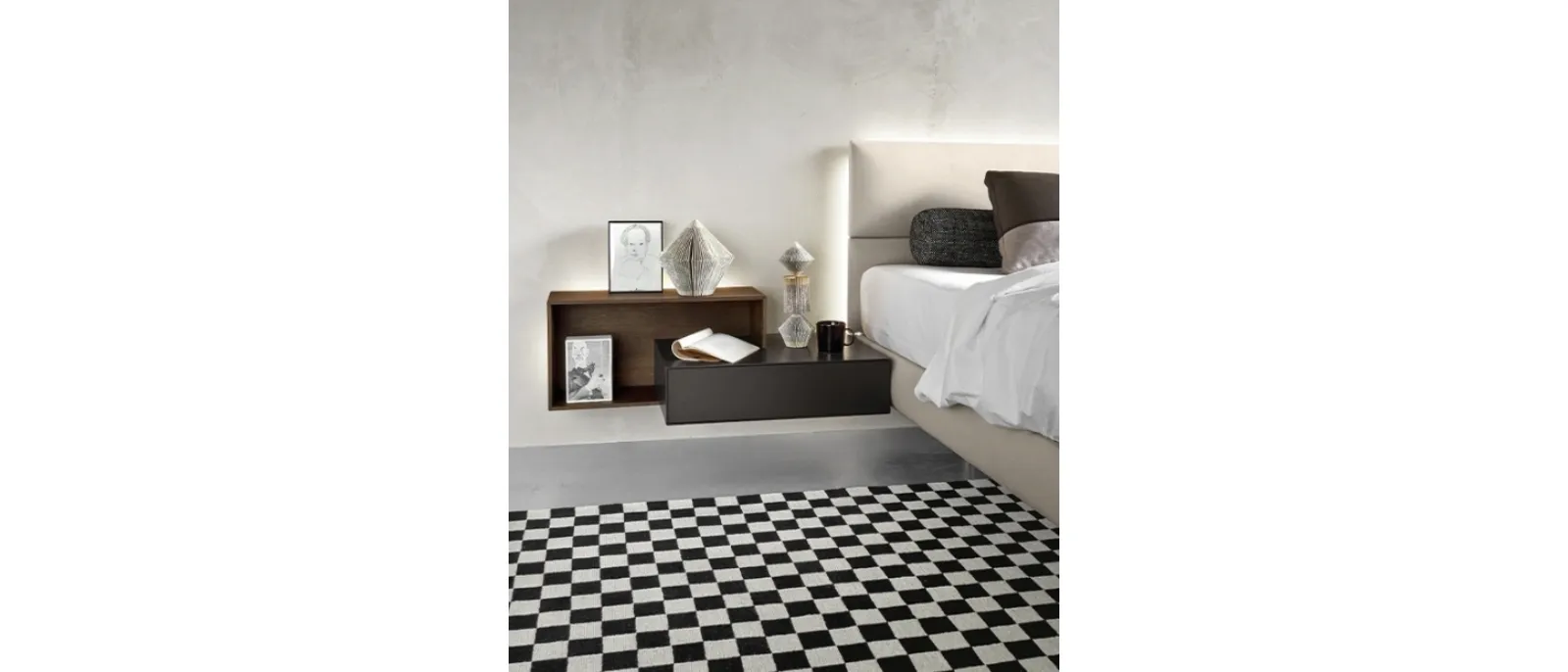 Comodino Domino Componibile di Sangiacomo