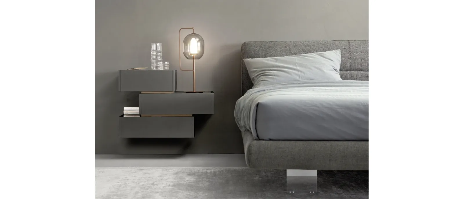 Comodino Filo Componibile di Sangiacomo