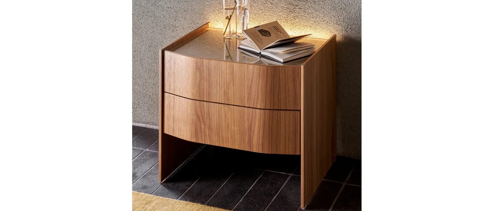 Comodino Virgola di Sangiacomo