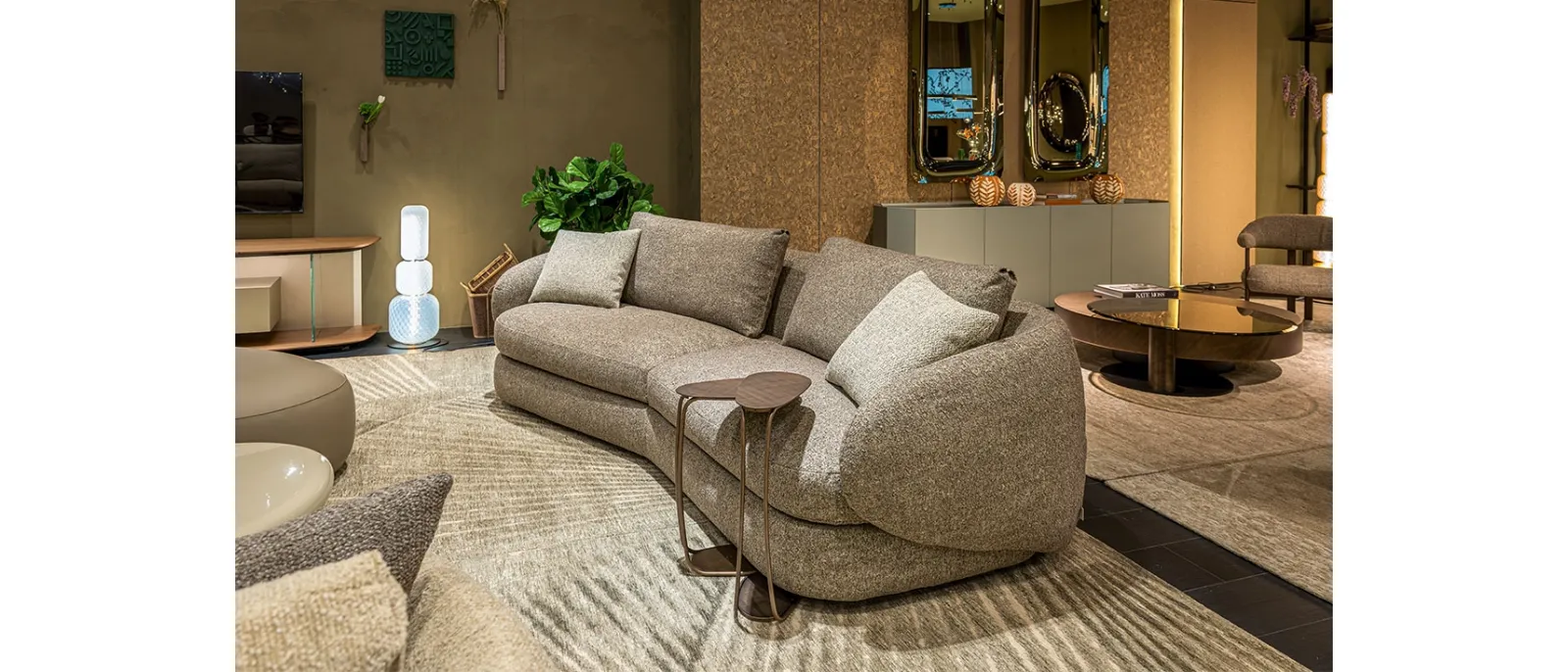Divano imbottito Craig Supersoft di Cattelan Italia