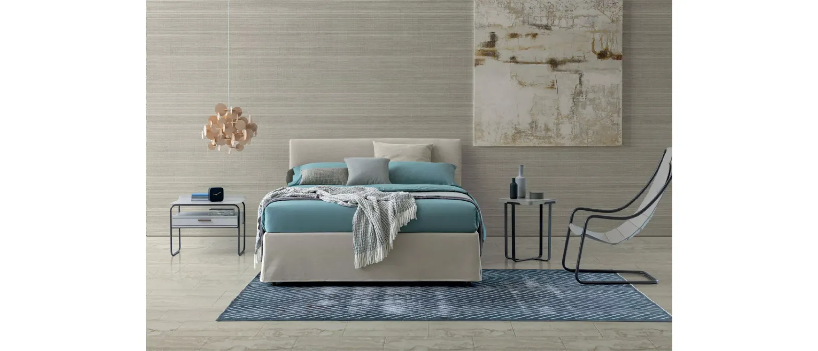 Letto Banner Combi con box contenitore di Oggioni