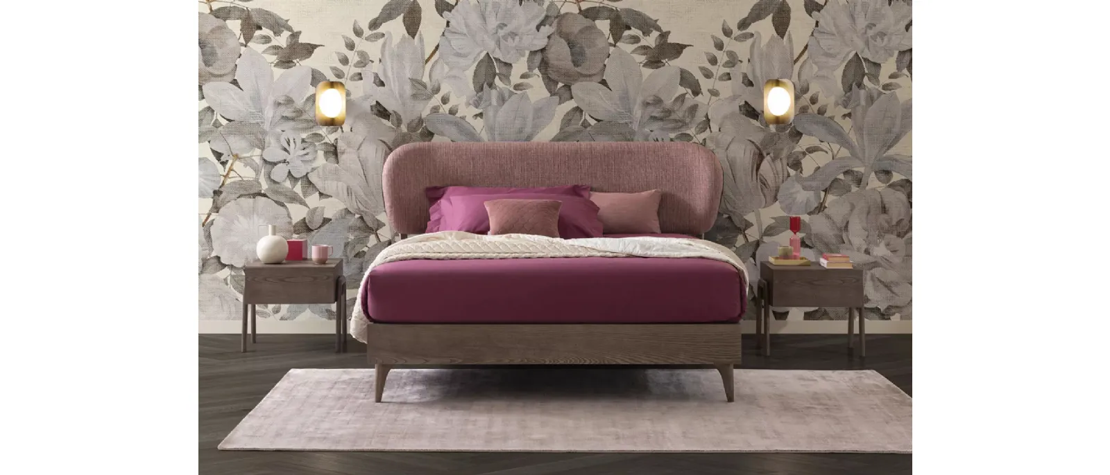 Letto Mirabel con box contenitore di Oggioni