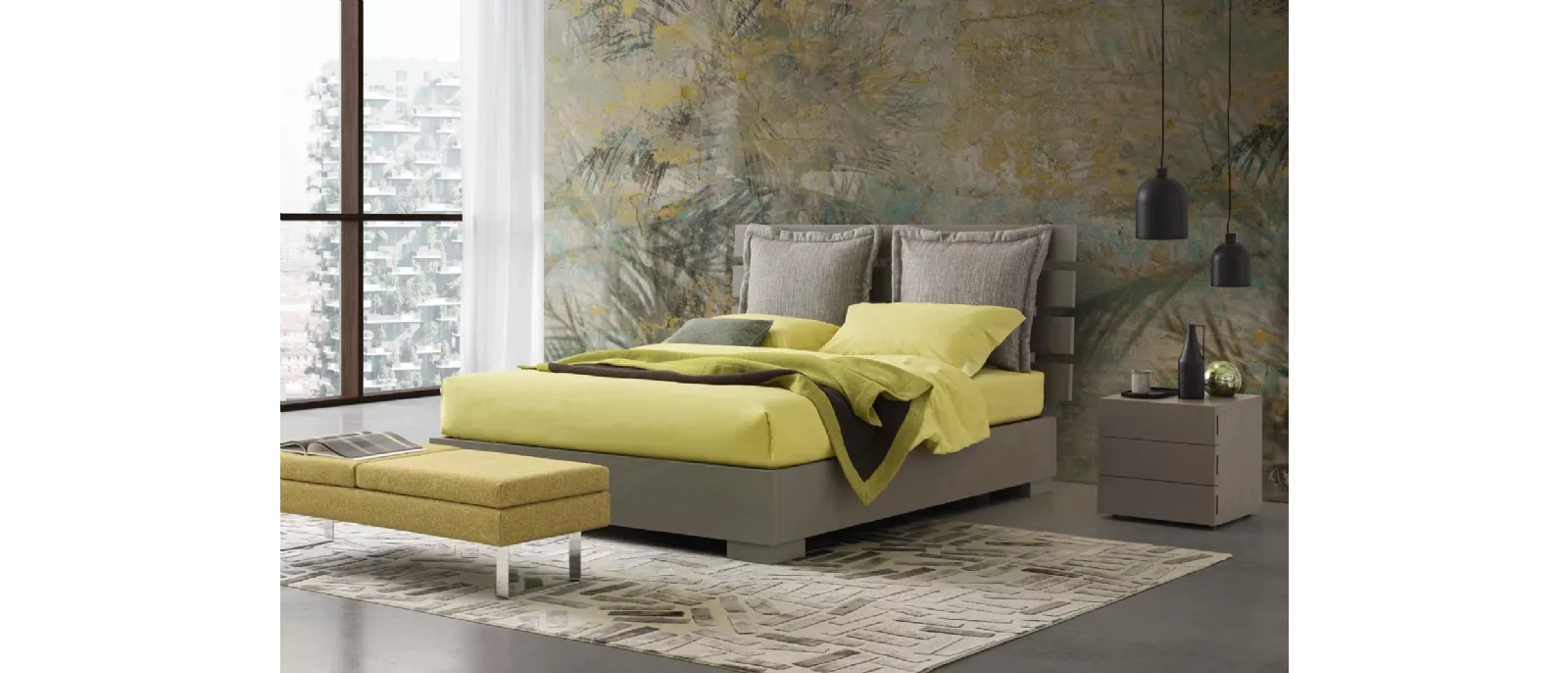 Letto in legno Parkside di Oggioni
