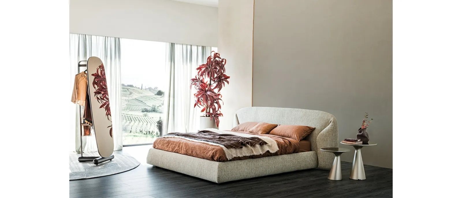 Letto con contenitore Richard di Cattelan Italia