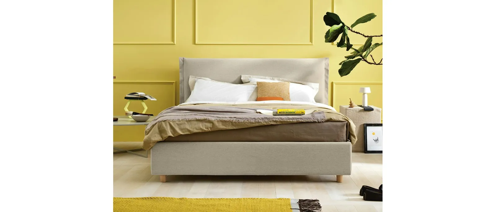 Letto Simplicity con contenitore More M20 di Dorsal