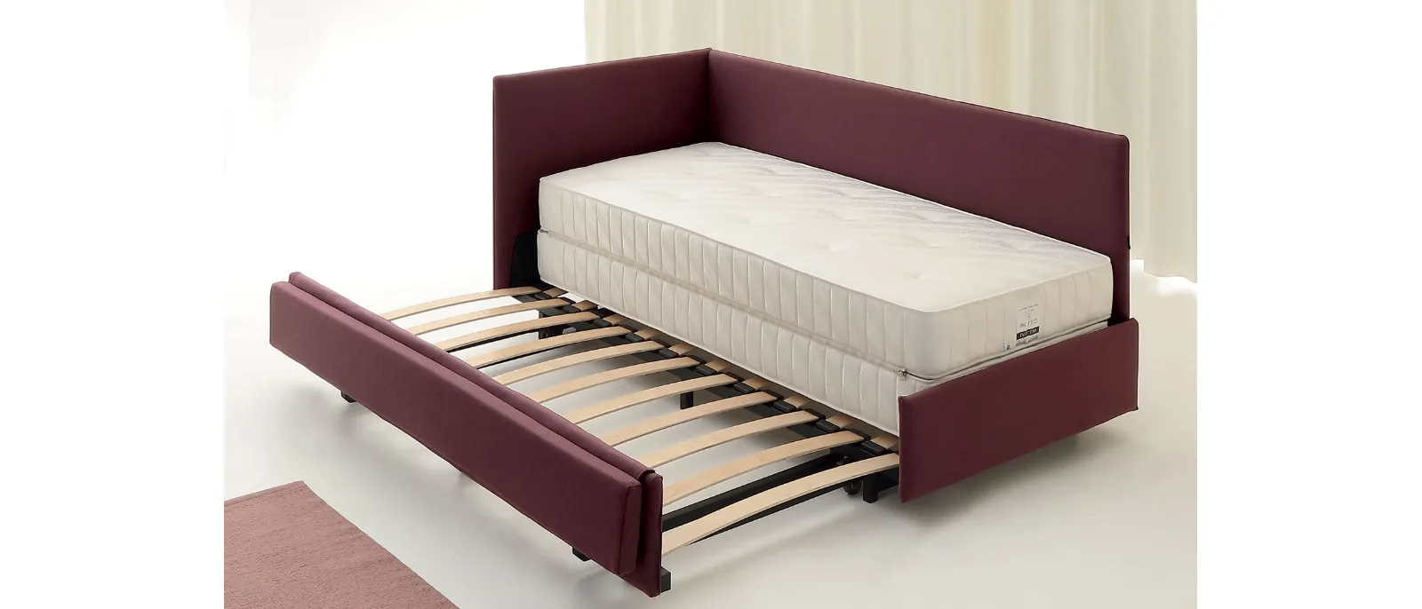 Daybed Golf 719 trasformabile con meccanica a pettine di Oggioni