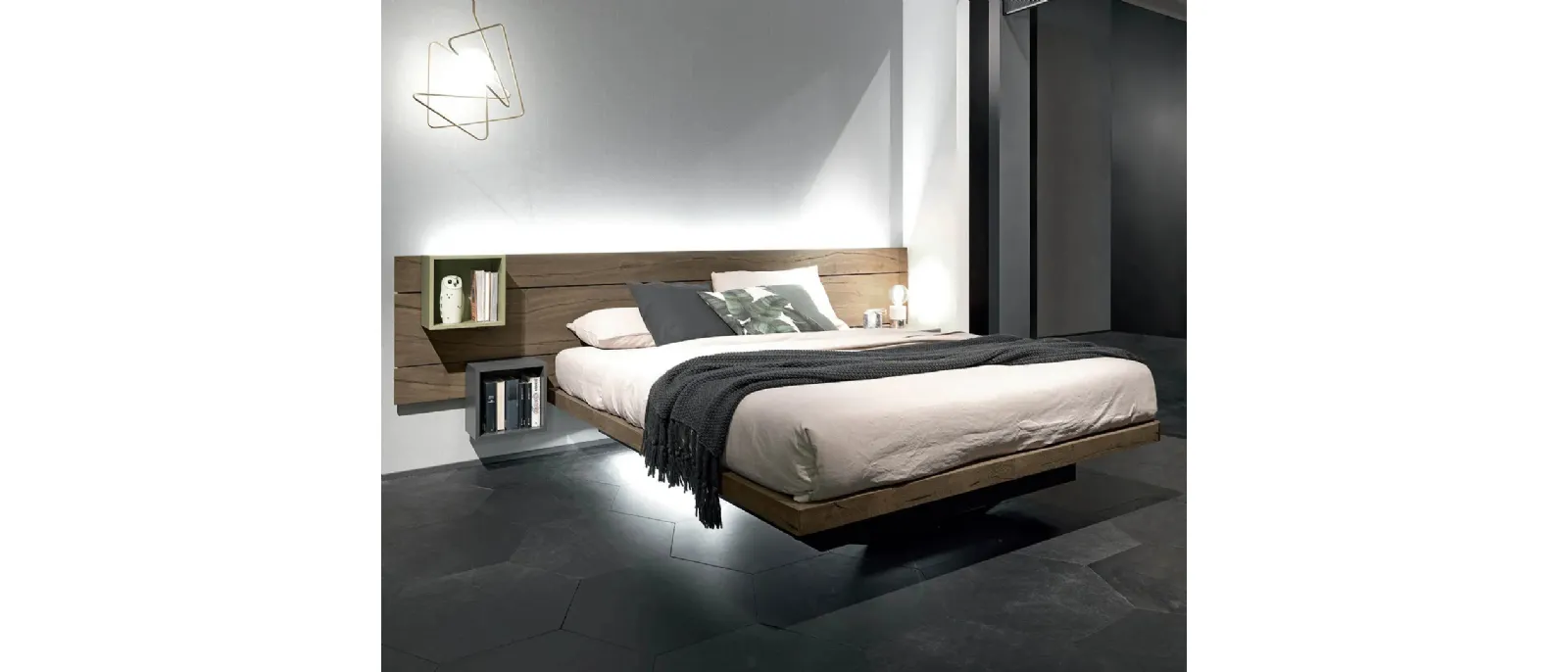 Letto sospeso con contenitore Sorvolo di Fimar