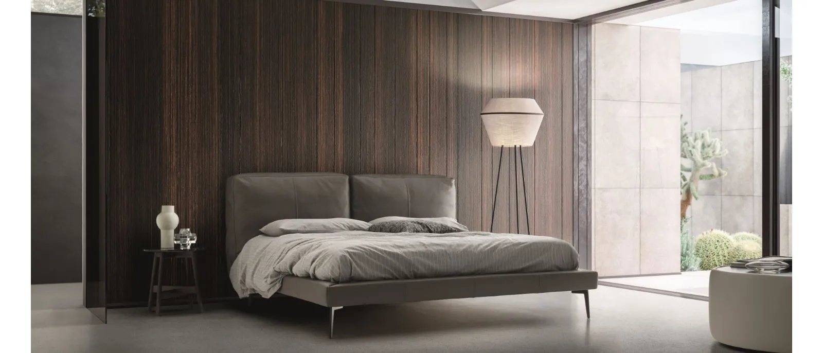 Letto in pelle Sound di Ditre Italia