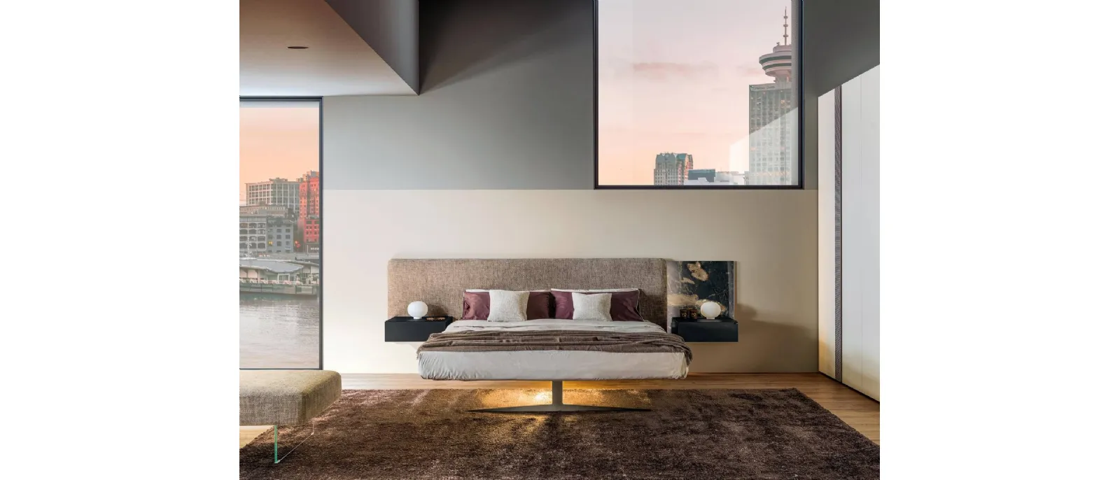 Letto Steel 1757 di Lago