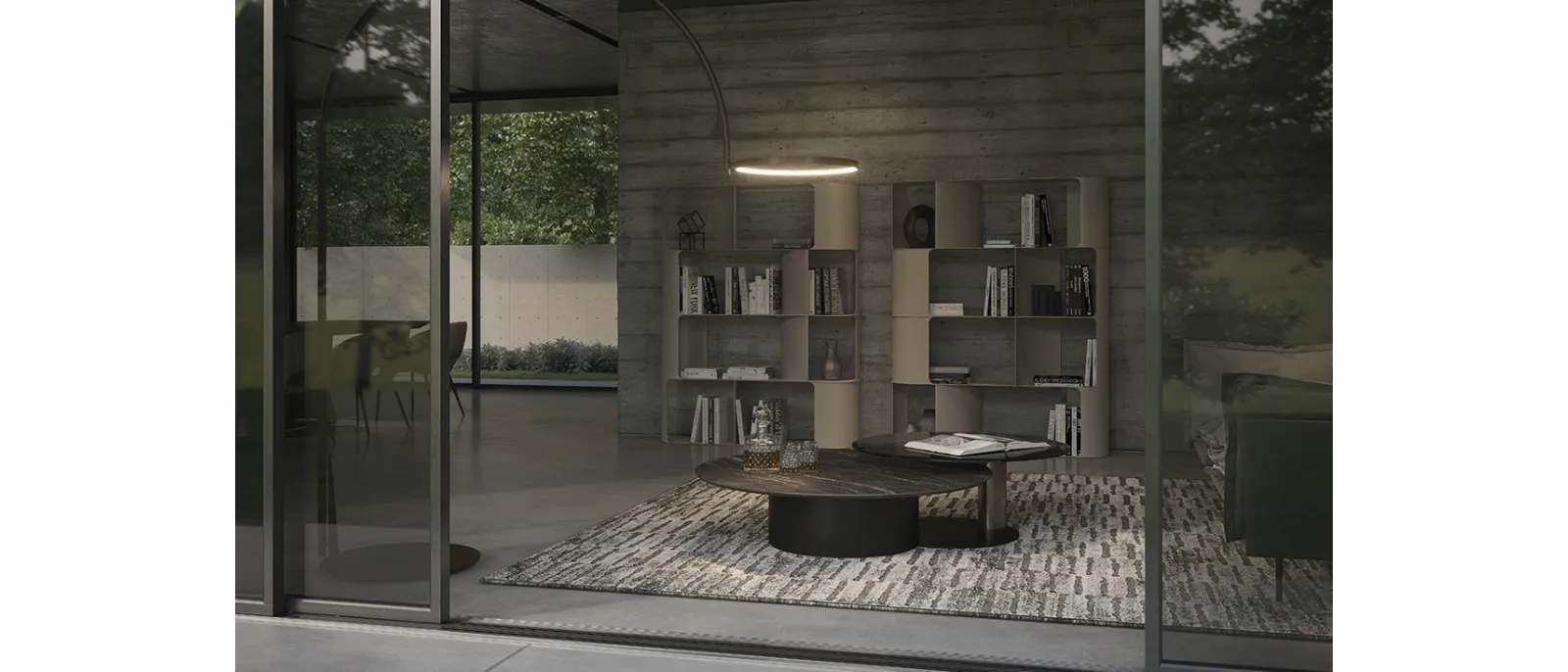 Libreria divisoria Fulham di Cattelan Italia