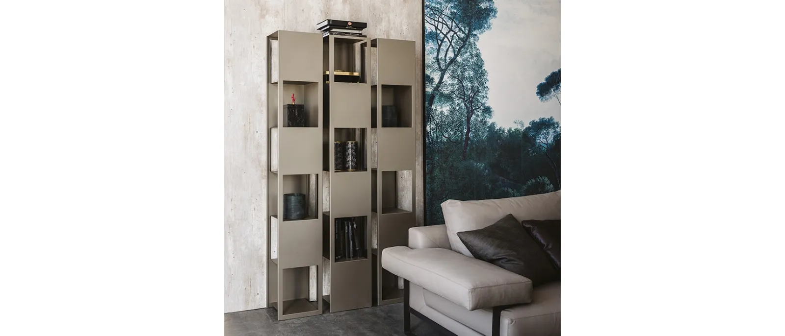 Libreria componibile Joker di Cattelan Italia