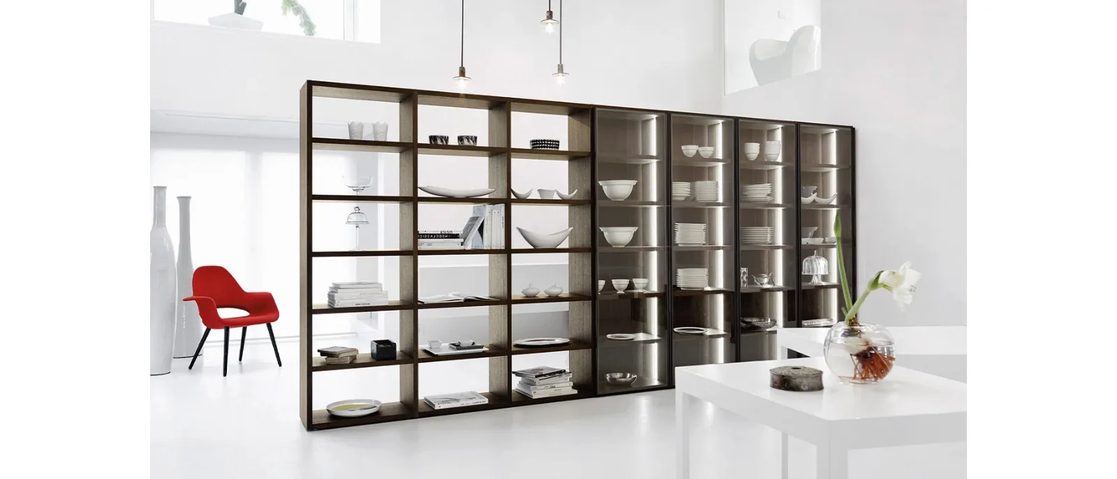 Libreria Modo Comp M6C92 di Sangiacomo